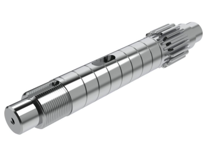 Вал дифференциала Z18 под гайку минитракторов SCOUT T-15 / T-18 / T-25 до 2021